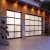 Import Guangzhou high quality aluminium glass garage door from China