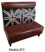 Guangzhou Modern Restaurant Furniture Booth Sofa