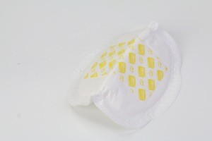 Gummed nursing pads  disposable  breast sanitary pads