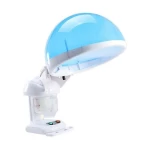Hair Steamer 2 in 1 Ozone Facial Steamer Mini Table Top Hooded Hair Nursing Oil Treatment Steamer