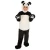 Import Halloween mascotte plush pajamas suit head fancy dress kungfu mascot adult man panda costume from China