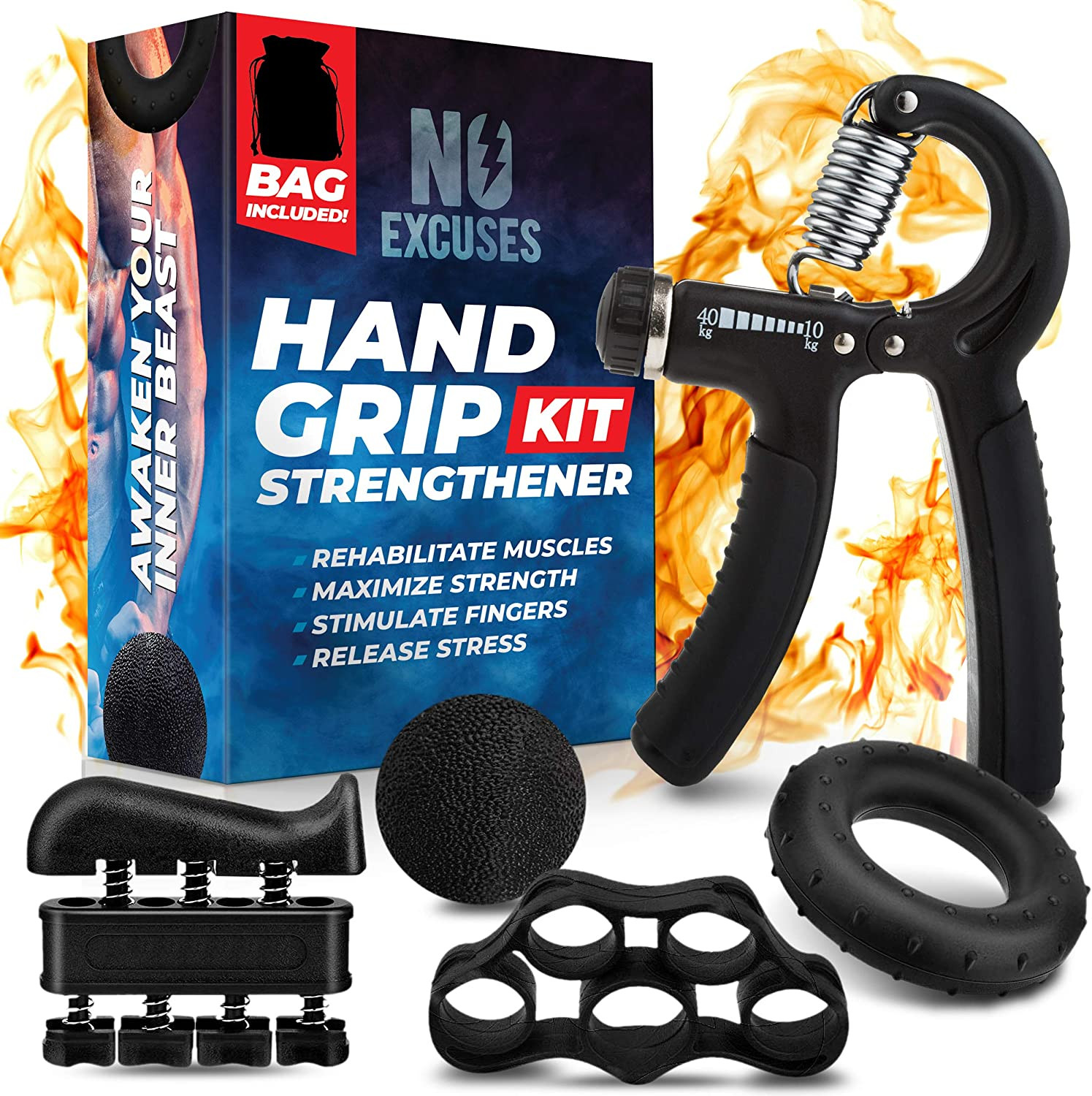 Buy Hand Grip Dynamometer Unit Sepeda United Trainer Finger Wrist