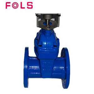 Hand Wheel Cast Iron Rsing Stem Flanged Gate Valve with Flange PN16