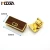Import Handbag Bags Cases Press Golden lock with wood Locks Small Press Lock For Wallet from China