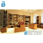 Handbag store design and decoration handbag display shelves display rack