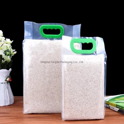 Handle Bag Plastic Bag Vacuum Rice Bag