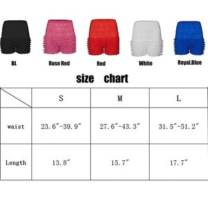 Handmade Women Sexy Ruffled Lace Panties Sissy Pettipant Dance Bloomers Frilly Shorts