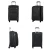 Import Hanke expandable travel fabric luggage bag case factory price trolley soft suitcase luggage from China