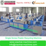 HAS VIDEO PE PP BAG film waste plastic recycling machine