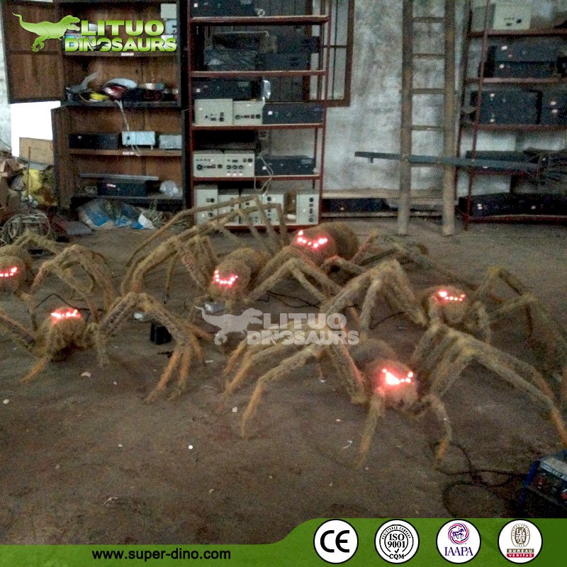 Haunted House Scary Animatronic Spider Model