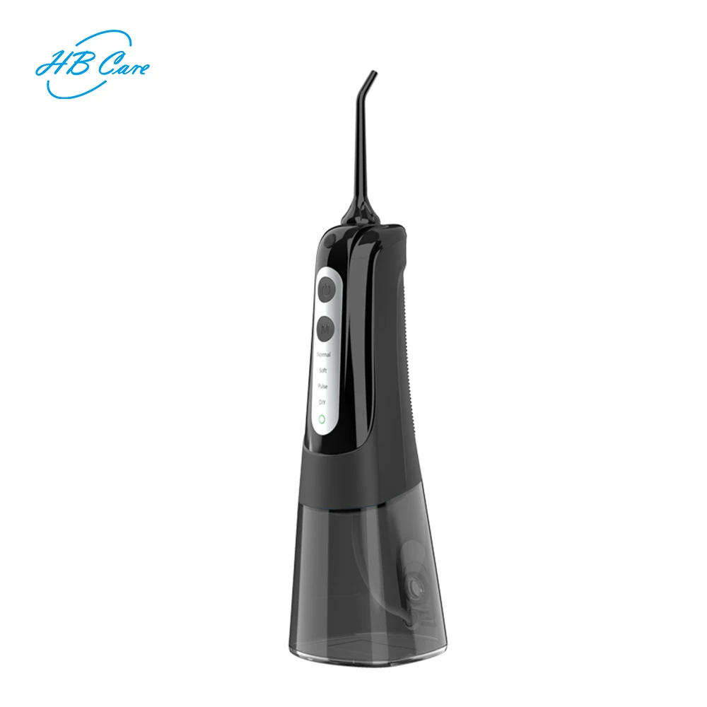 HBcare professional  dental water jet 300ml electric water flosser with 4 modes 2000mAh battery