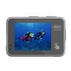 HDKing New Arrival body waterproof Action Cam dual screen Real 4K diving camera extreme outdoor sports camera