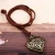 Import Heart-shaped pocket watch gift wholesale Vintage classic bronze antique pocket watch Long sweater chain ladies accessories from China