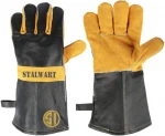 Heat Resistant Tig Welder BBQ Animal handling Long Sleeve Leather Welding Gloves