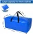 Heavy Duty Extra Large capacity Storage Bags, 4 packs XL Blue Moving Bags Totes with Zippers for Clothing Storage