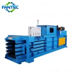 Heavy Duty Wood Shaving Bagging Machine Horizontal Sawdust Rice Husk Baler