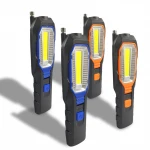 Hesoray outdoor USB charging multi-function ABS COB portable working light with magnet