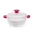 Import high borosilicate glass casserole pot with lid from China
