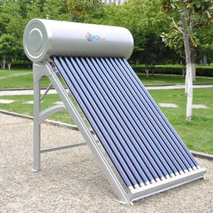 High efficiency stainless steel vacuum tube solar water heater