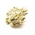 Import High-end badge bar pin and die casting lion logo 3D badge from China