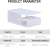 Import High Gloss Coffee Table Modern Rectangular Sofa with 2 Tier Storage Shelf Center Tea Table for Living Room Home Office from China