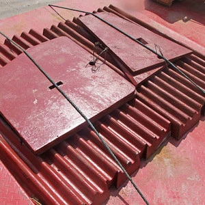 High manganese steel jaw crusher plate, Jaw Crusher Spare Parts