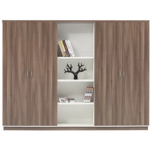 High Office Filing Cabinet With Open Shelves For Home Storage Wood File Cabinet Office
