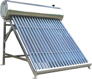 high performance non-pressurized solar water heater