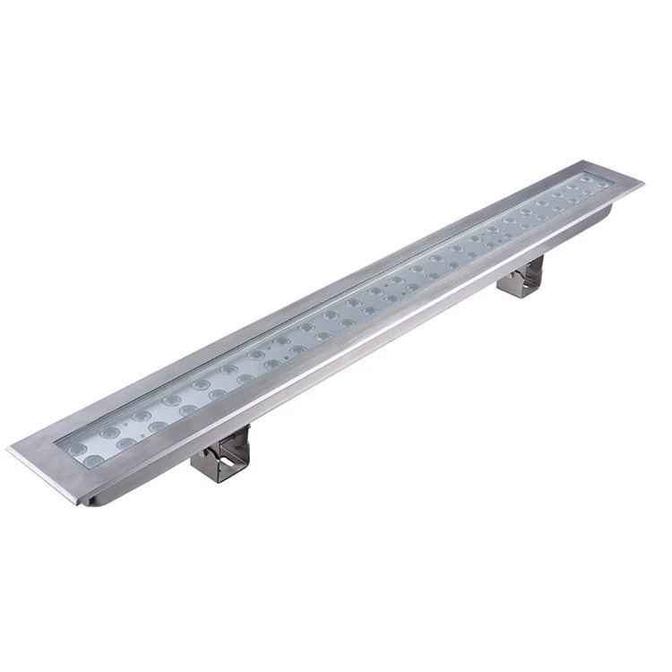 High power IP68 wall washer light outdoor rgb led linear wall washer 36w 48w 96w