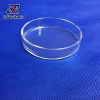 High purity round clear quartz glass petri dish