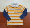 High Quality 100% Cotton Long Sleeve Kids T Shirts Stock Lot