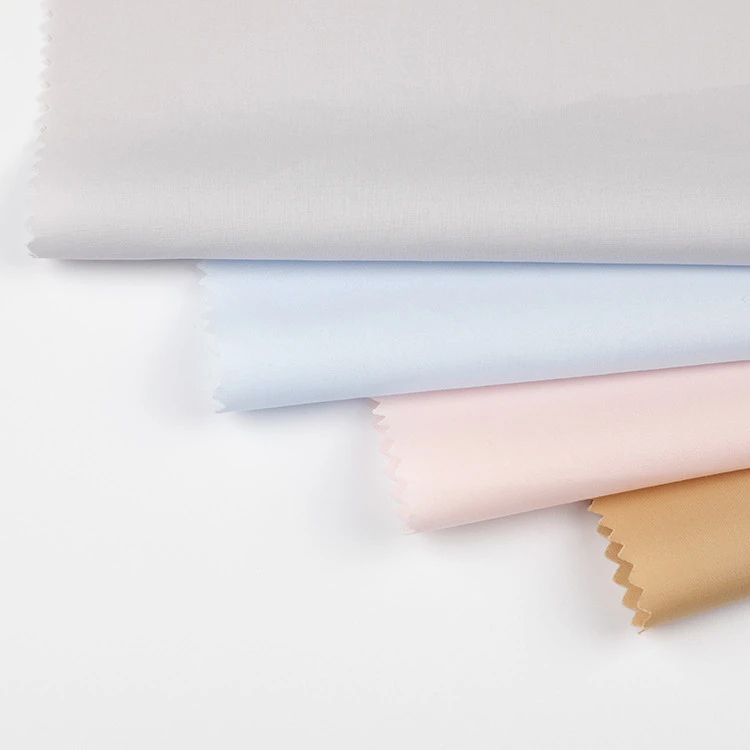 High Quality 60s Yarn Plain Dyed Woven Tencel 100%Pure Cotton Poplin Fabric,Shirt Dress Fabric