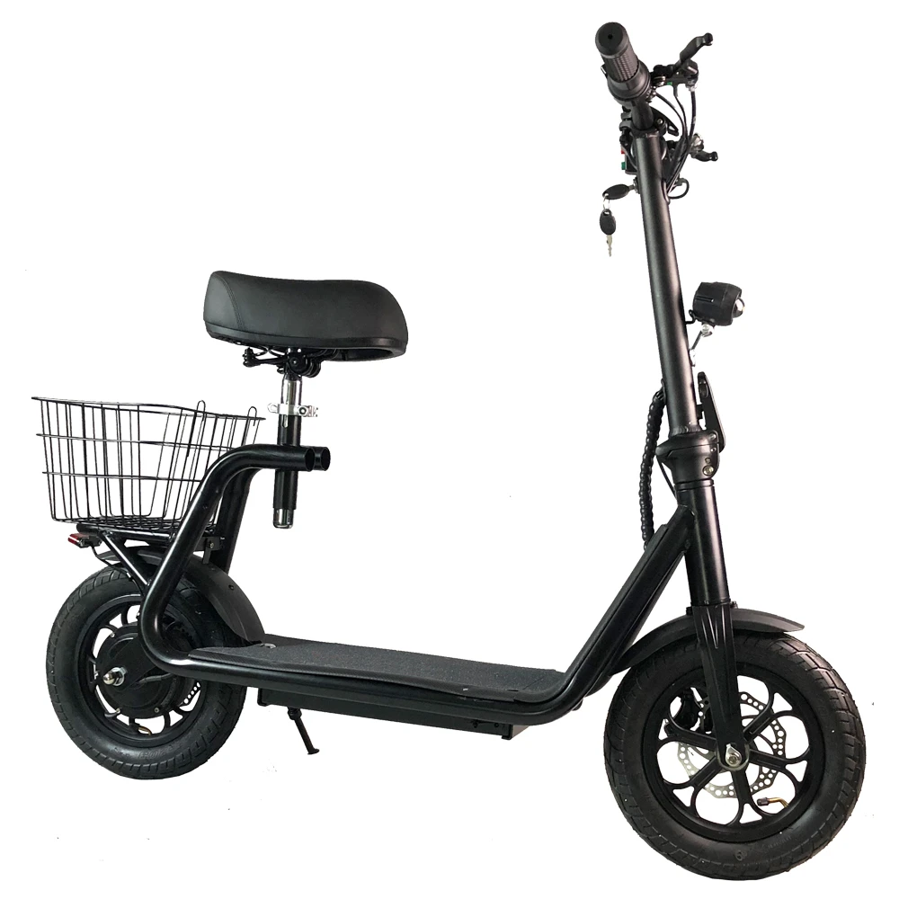 High quality 8.5 inch E-bike shape scooter with basket M5 PRO Electric scooters with key powerful 48V  scooters