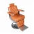 Import High quality ajustable armrest unique salon vintage leather barber chair from China