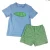 Import high quality baby clothes appliqued summer spring children boy clothing sets from China