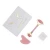 Import High quality beauty facial roller jade stone massage rose quartz face roller gua sha set jade roller for face from China