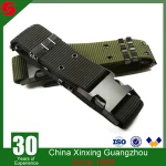 High quality Combat Uniform belt Police PP Knitted Army Tactical Military Belts