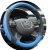 Import High quality elegant silicone fashionable pu steering wheel cover diy from China