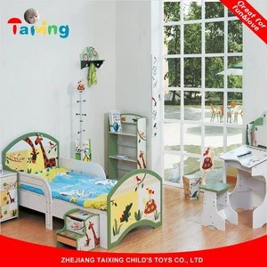 High quality factory price wooden children bed