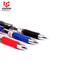 High quality free sample retractable gel pen 0.5 mm tip size for school and office