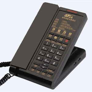 High quality high star hotel profession corded telephone for speed dial keys
