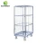 Import High Quality Industrial Foldable Wire Mesh Metal Storage Cages Roll Container With 4 Wheels from China