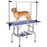 High Quality Large Size Indoor Adjustable Grooming Table Electric Collapsible Grooming Table For Dog