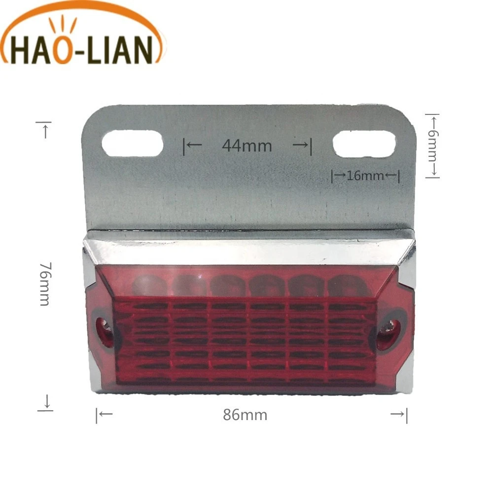 High Quality LED heavy truck side light amber light truck accessories lamp for agricultural vehicles car bus