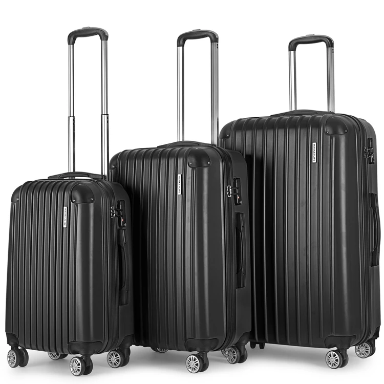 high quality Luggage bag, airplane trolley case smart suitcase ABS PC travel luggage