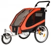 High quality pet trailer 2in 1 dog bike bicycle trailer stroller jogger