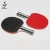Import high quality ping pong paddle rubber ping pong table tennis racket with two shots and three balls from China