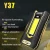 High Quality Portable USB Rechargeable Cob Magnetic Work Light With Waterproof