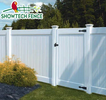 High Quality PVC vinyl decorative garden fencing