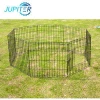 High quality retractable folding temporary metal outdoor rabbit animal pet cage
